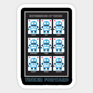 Expressions of Tinker Sticker